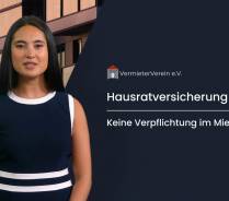 Hausratversicherung: Keine Verpflichtung des Mieters