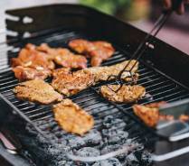 Grillen auf dem Balkon